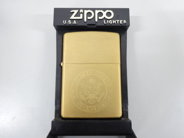 新品 未使用 1998年製 Zippo ジッポ SOLID BRASS ソリッド ブラス 