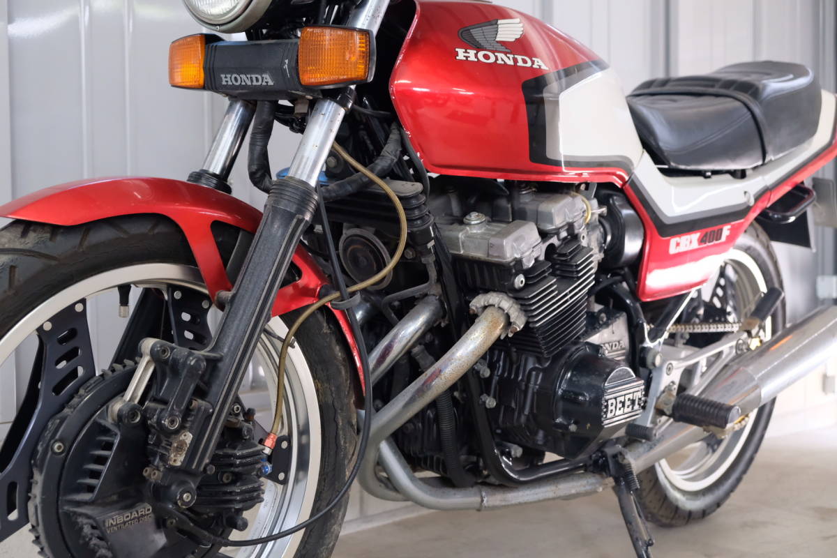 屋内保管】CBX400FII型フレーム番号なし