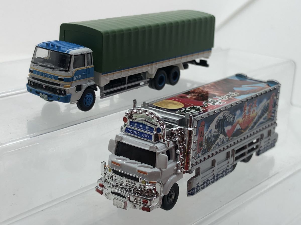 三菱ふそう いすゞ 2台 まとめて デコトラ トラックコレクション 