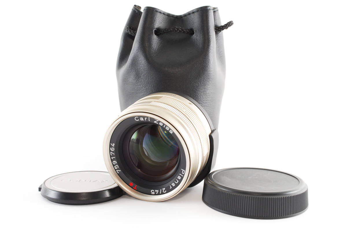 Planar Contax 50mm Lens: Old Happy ◇良品◇CONTAX CARL ZEISS