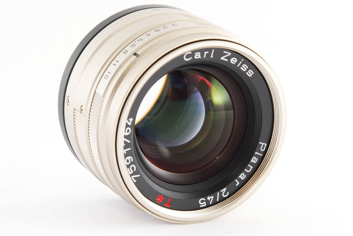 Planar Contax 50mm Lens: Old Happy ◇良品◇CONTAX CARL ZEISS