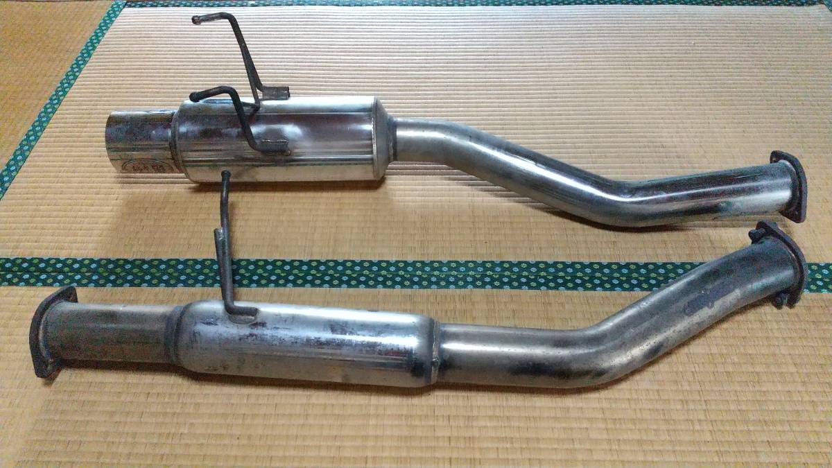180SX 柿本改 マフラー フルメガ 規制前モデル S13にも(社外品)｜売買 