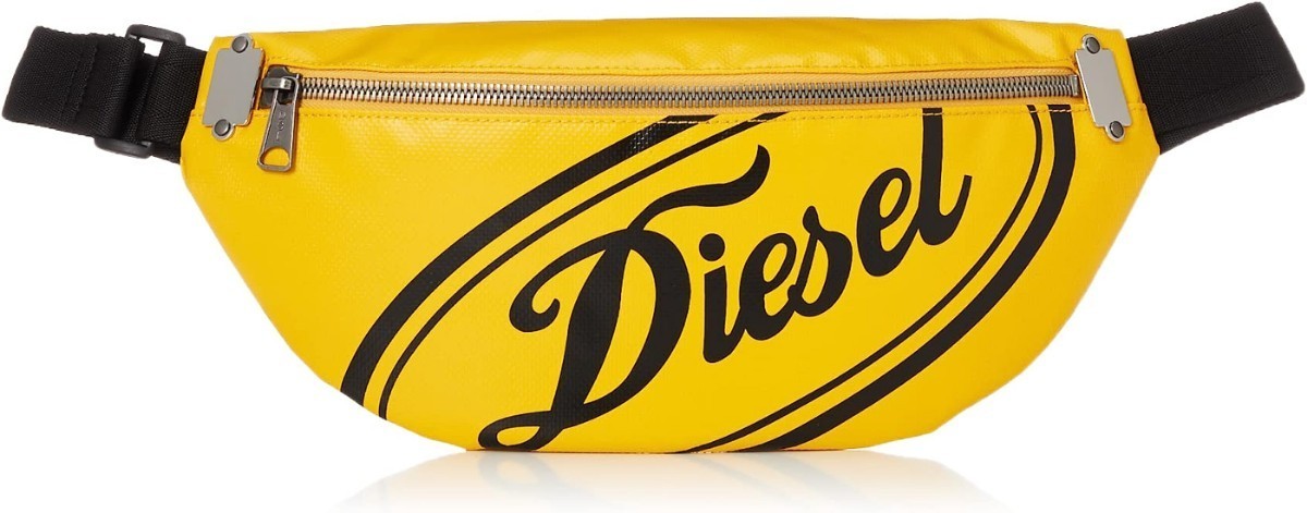 DIESEL ディーゼル ボディバッグ ベルトバッグ イエロー ディーゼル 
