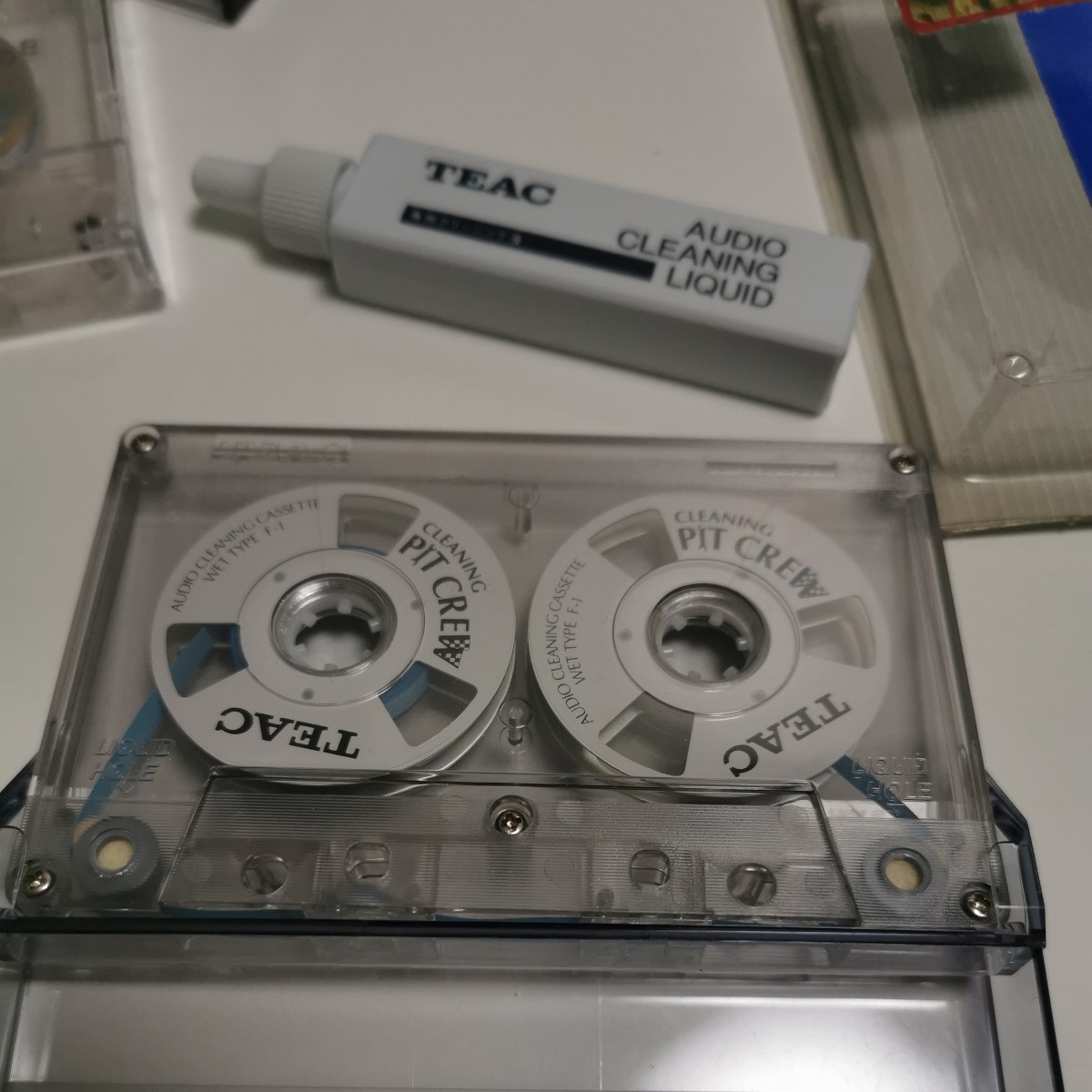 カセットテープ 4本 AXIA METAL 100分 TEAC SOUND 52 BLACK SOUND 46X