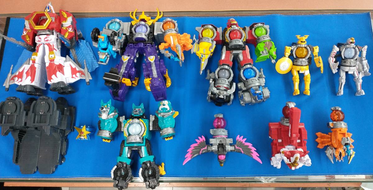 キュウレンジャー キュウレンオー リュウテイオー ギガントホウオー 