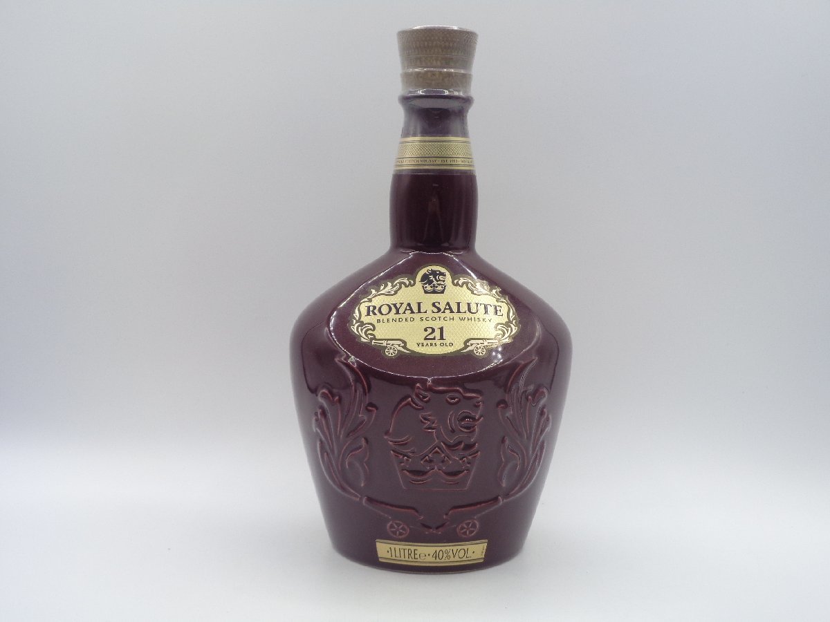 Royal Salute 21年 ブレンデッドウイスキー1000ml Amazon.co.jp