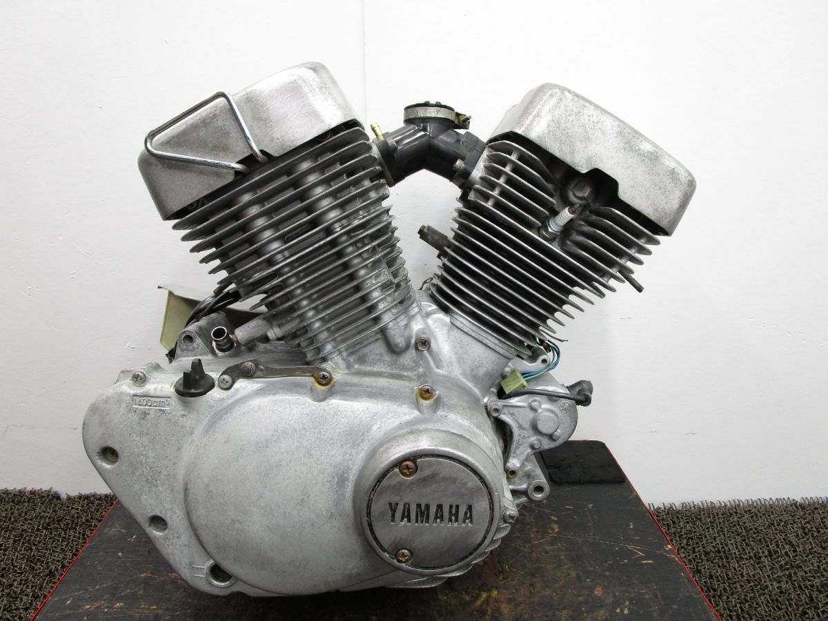 ビラーゴ250 エンジン ★A635！3DM 始動確認済み OH素材に ヤマハ 【 3DM 】 VIRAGO 動画有