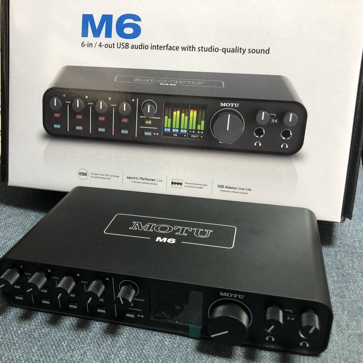 MOTU M6 オーディオインターフェースの入札履歴 - 入札者の順位