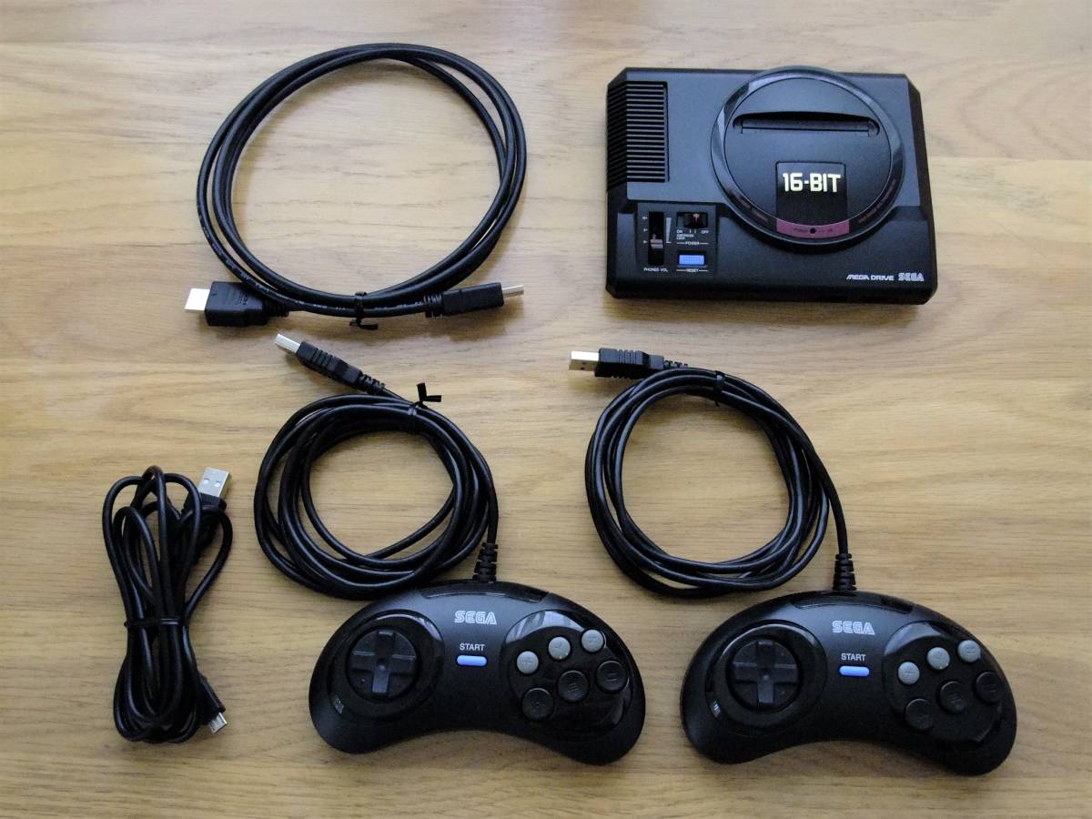 メガドライブミニ2新品未開封 メガドライブミニW箱説なし PCエンジン 