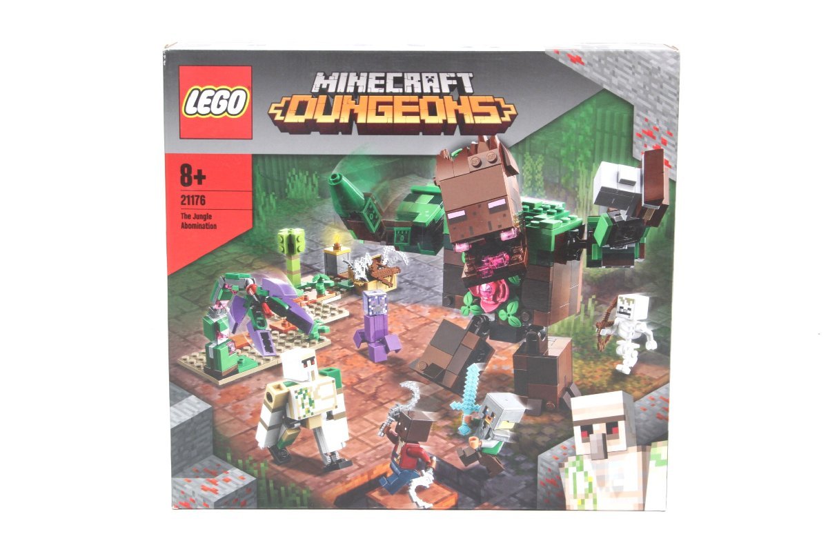 2S823☆レゴ LEGO☆ MINECRAFT マインクラフト マイクラ ジャングルの魔物 21176 未使用品 【ニューポーン】