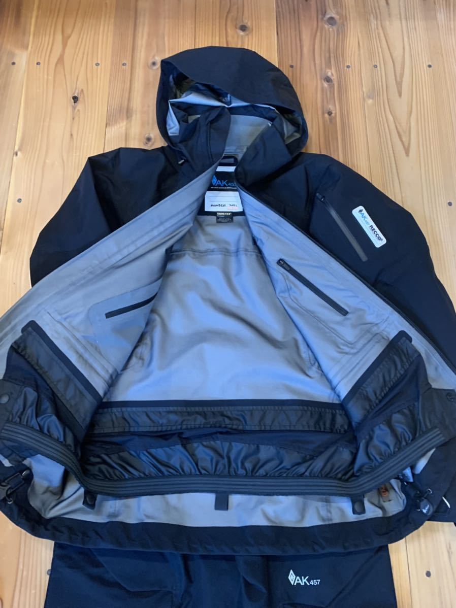 希少 超美品！burton AK457 GUIDE JACKET 上下セット 3レイヤー GORE
