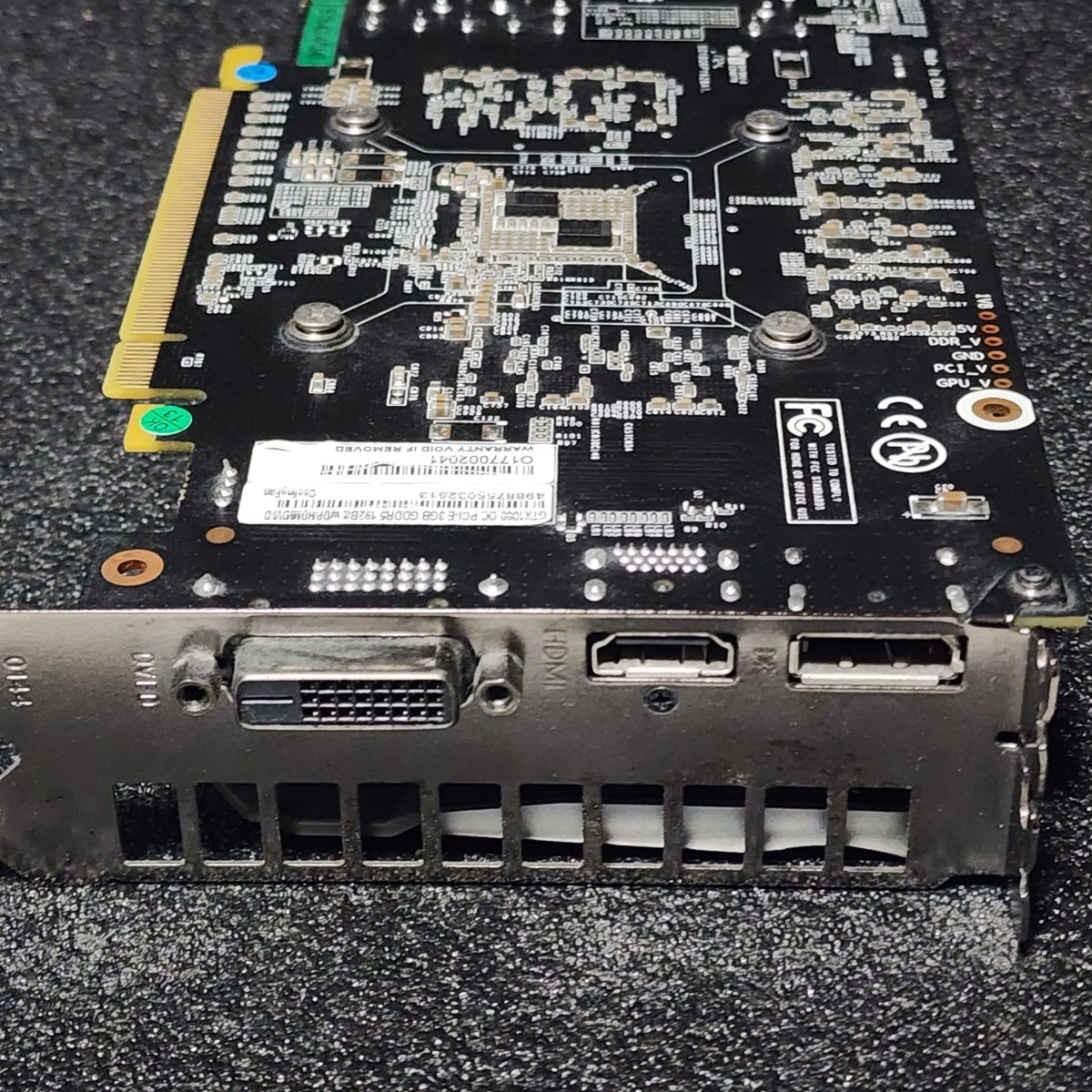 玄人志向 GEFORCE GTX1060 3GB GDDR5/GF-GTX1060-3GB/OC/DF 動作確認