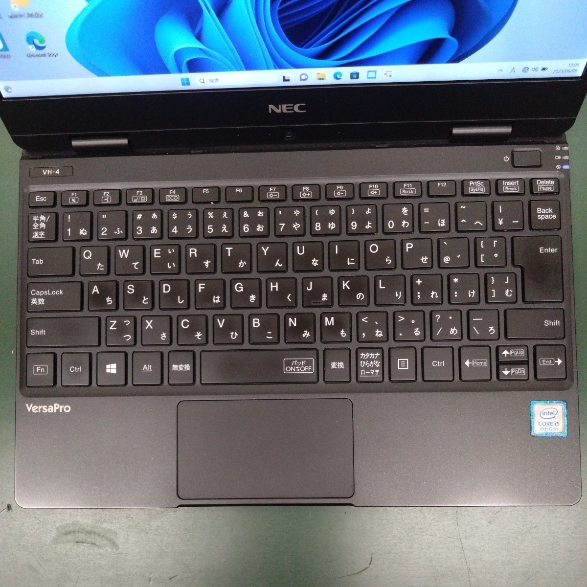  NEC ノートパソコン VersaPro LaVie Core i5　8GB　VKT13H-4　windows11pro SSD256GB_2