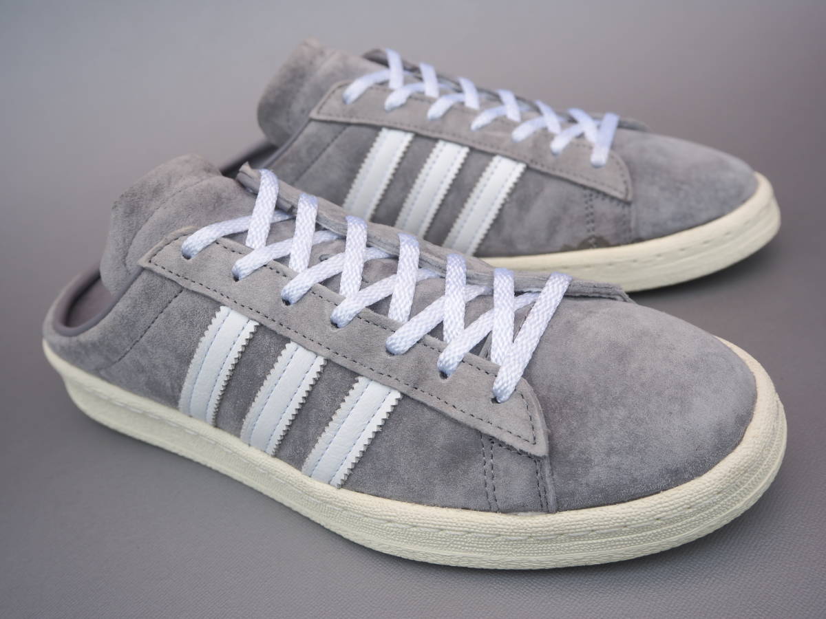【新品】 ガゼルゴルフ グレー/ホワイト 26.5cm 未使用☆Adidas☆Gazelle☆トリプルブラック/アディダス/ガゼル