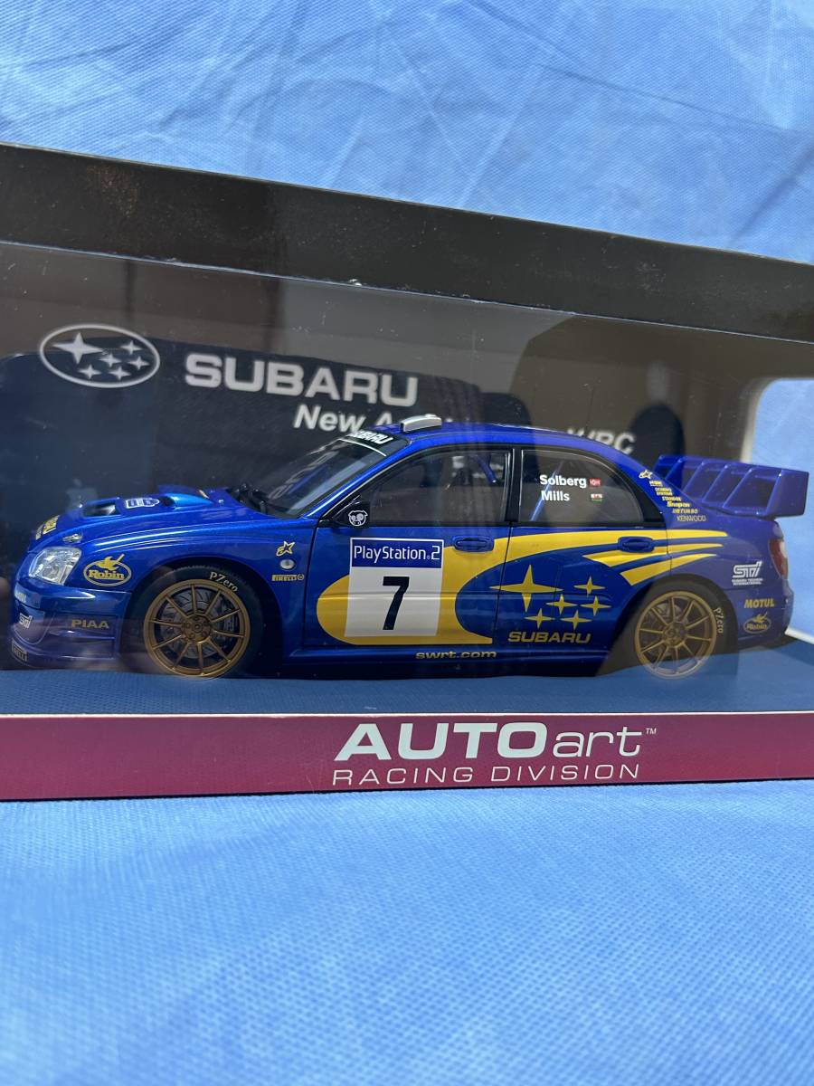 今月処分特価】 AUTOart オートアート 1/18 スバル インプレッサ WRC 