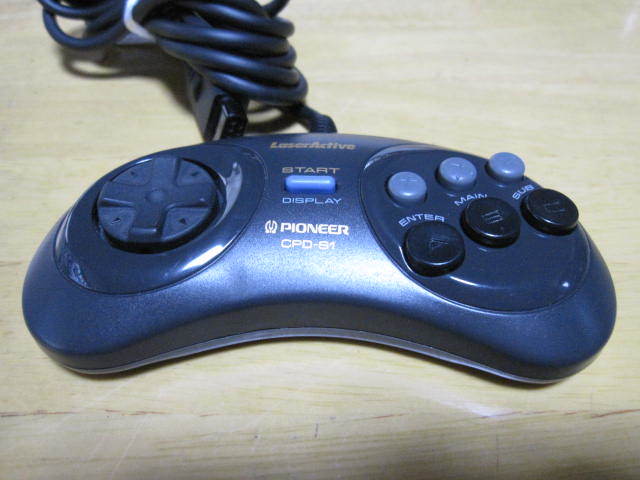 人気定番，安い レーザーアクティブ 付属品 未確認 ジャンク PIONEER Laser Active MD メガドライブ 用 コントローラー CPD-S1 レトロ 当時物 激レア(本体、アクセサリー)｜売買されたオークション情報、yahooの商品 メガドライブ