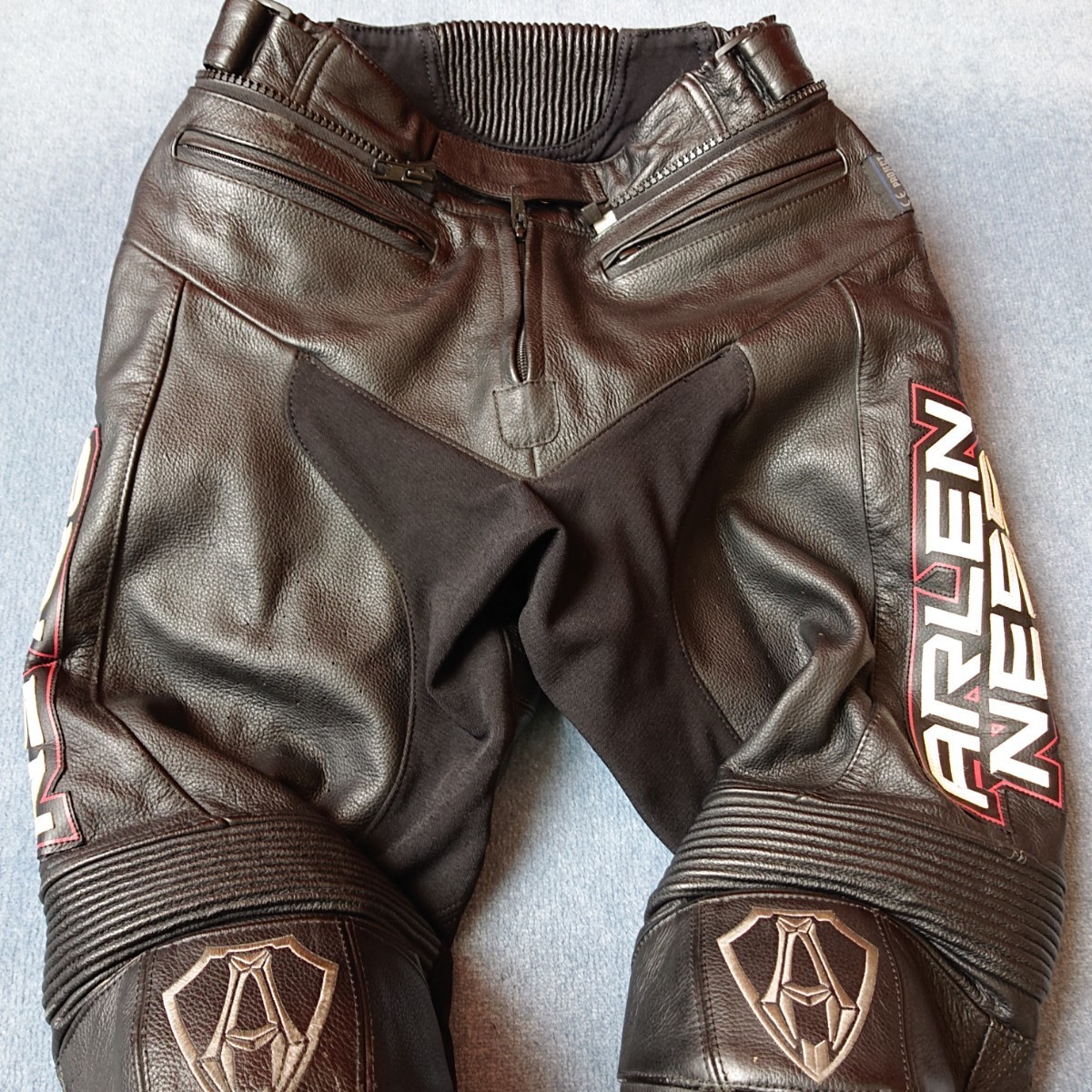 ARLEN NESS】アレンネス レザーパンツ ライディングパンツ 革パンツ  