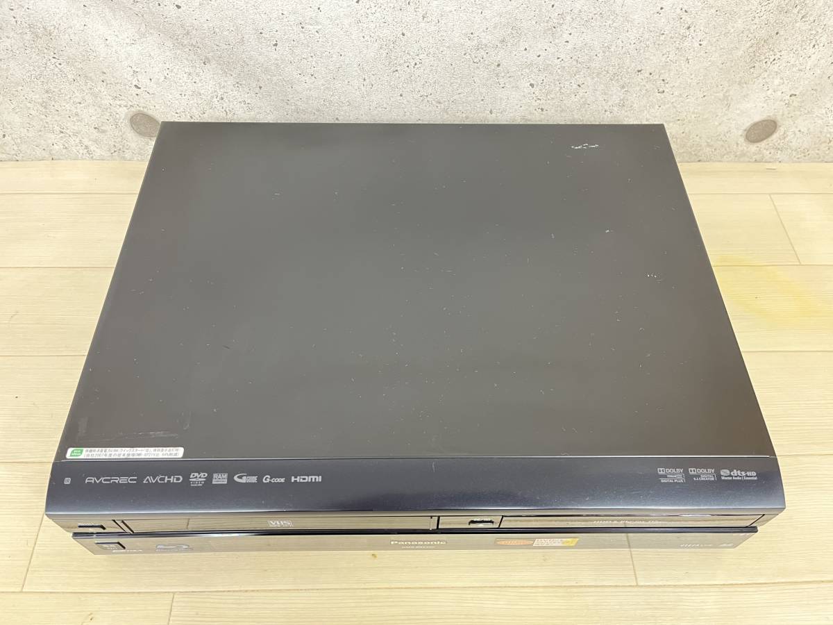 Panasonic パナソニック DMR-BR630V VHS一体型ブルーレイHDDレコーダー 