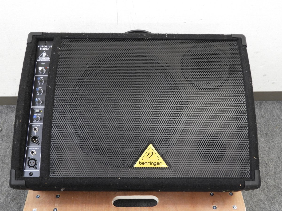 ☆ BEHRINGER ベリンガー EUROLIVE F1220A パワードスピーカー ☆中古 