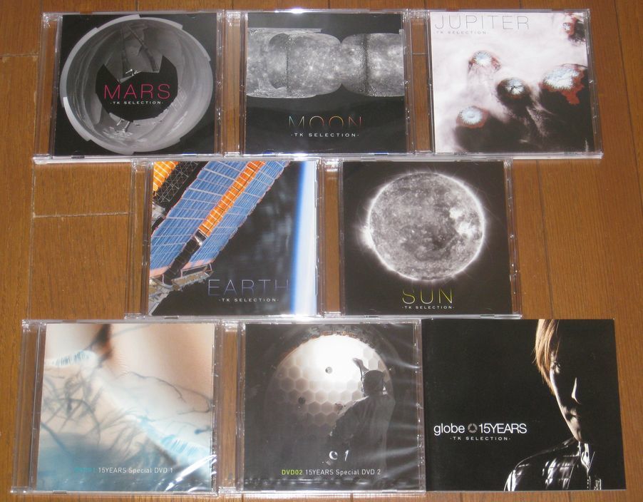 限定盤！特殊パッケージ仕様・globe（小室哲哉）・5CD & 2DVD・「globe