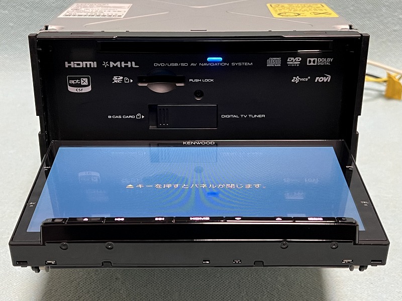 ケンウッド 彩速ナビ MDV-Z701 DVD Bluetooth USB HDMI TV 動作OK 