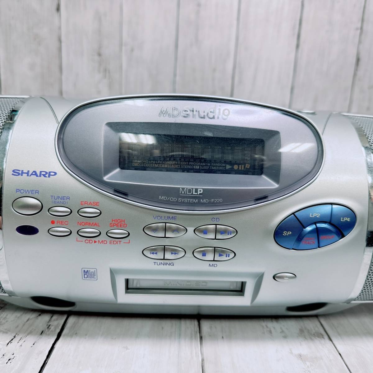 SHARP MD/CDシステム MD-F220-S 【公式通販】