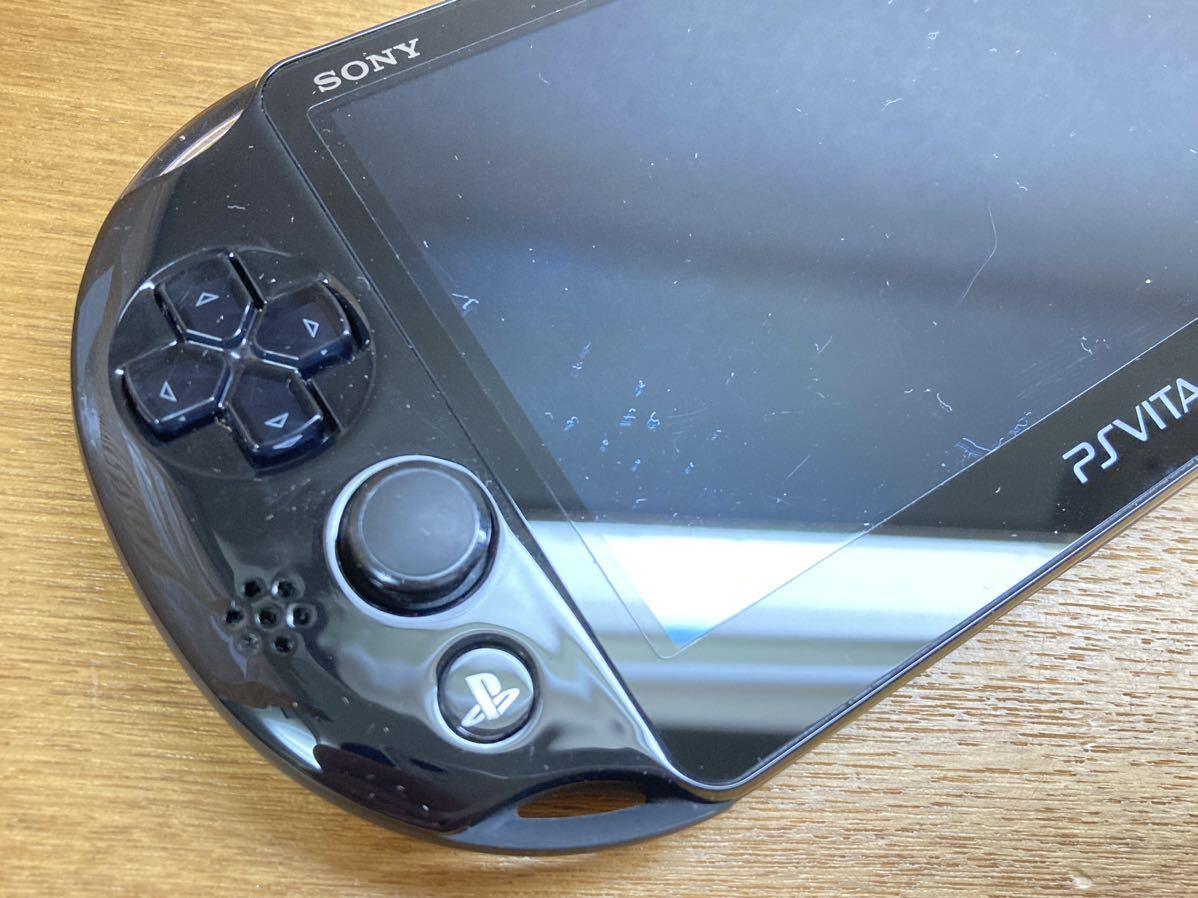 美品 動作確認済み PS Vita PlayStation Vita Wi-Fiモデル ブラック 
