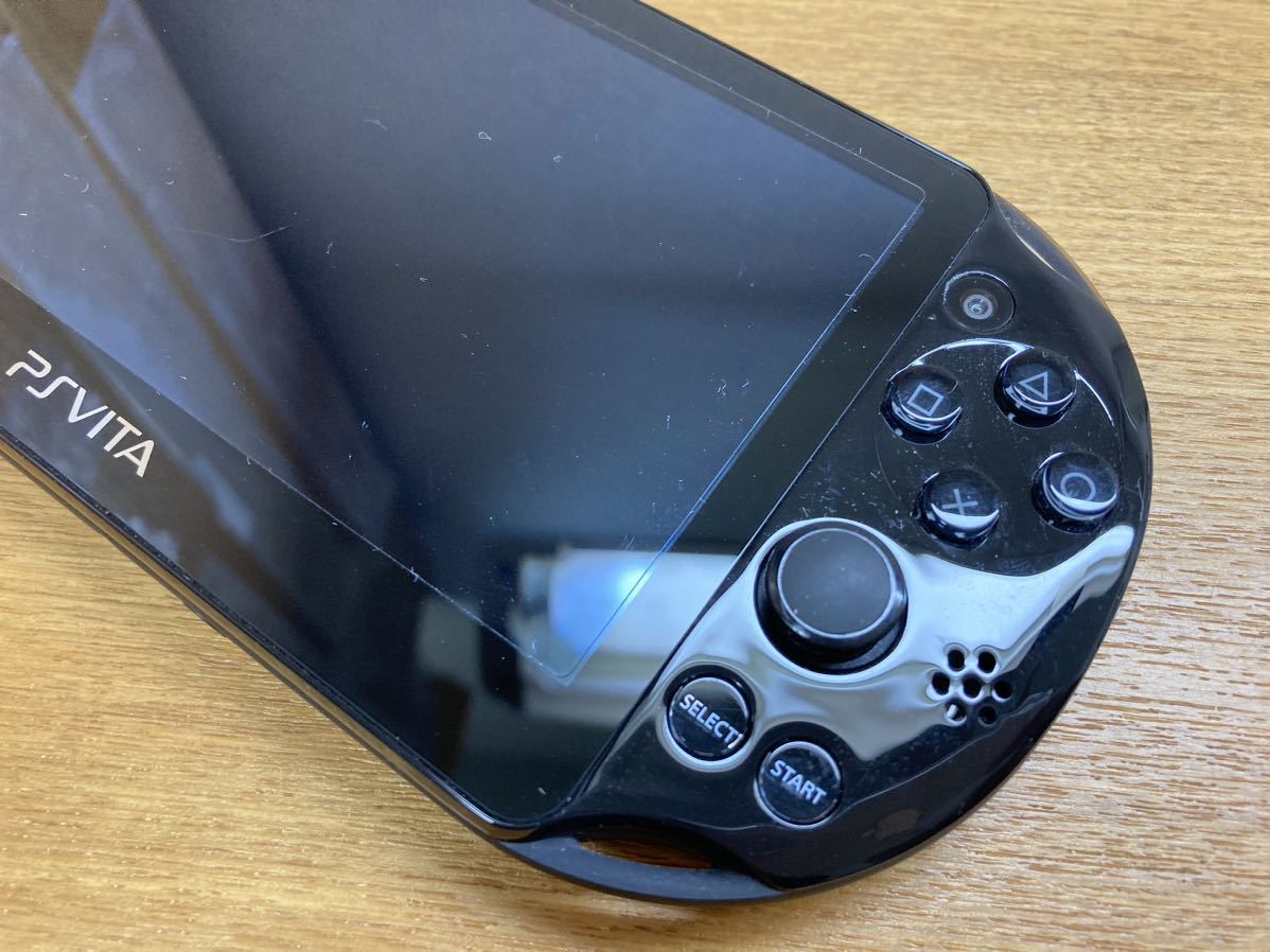 美品 動作確認済み PS Vita PlayStation Vita Wi-Fiモデル ブラック 