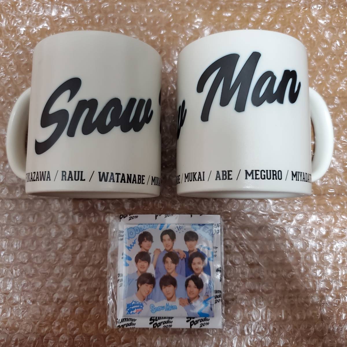 【新品未使用】Snow Man　少年たち　マグカップ　Summer Paradise 2019　マグネット　サマパラ　