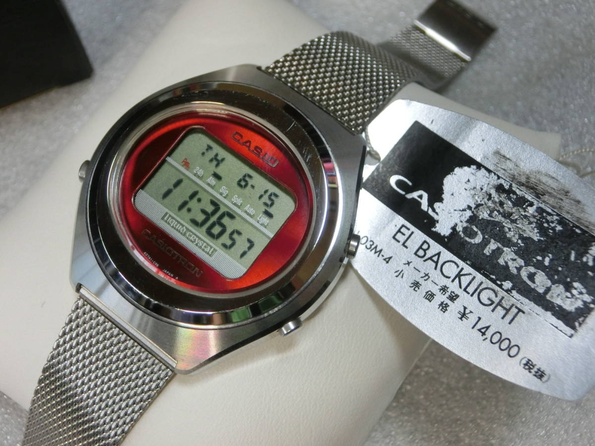 カシオ CASIOTRON カシオトロン (TRN-03M-4) 美品(カシオ)｜売買された 