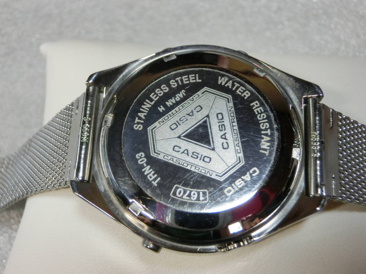カシオ CASIOTRON カシオトロン (TRN-03M-4) 美品(カシオ)｜売買された 