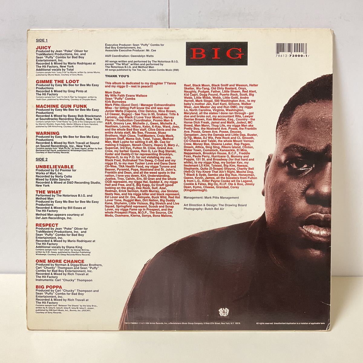 Poster Album The Notorious B.I.G. - Ready To Die - Impression Sur Toile 30x45 Cm - Décoration Murale Rétro Pour Salon, Chambre - Avec Ou Sans Cadre - 6