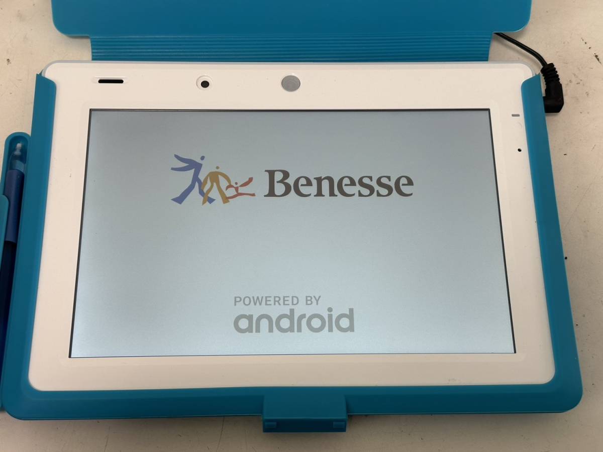 【Benesse】タブレット 青 チャレンジタブレット Benesse タブレット 青色 Android チャレンジ
