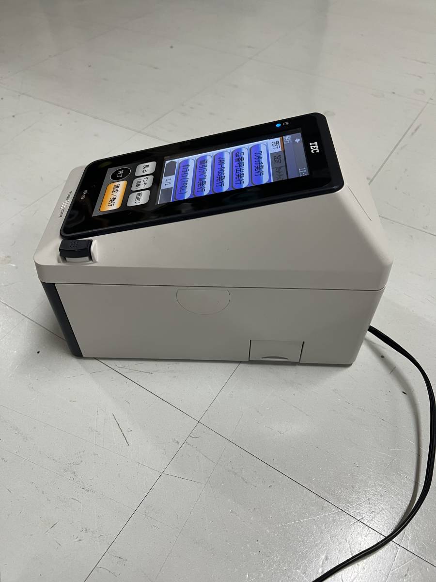 東芝テック ラベルプリンターKP-20AC2-R ACアダプタ付 印字OK 中古品