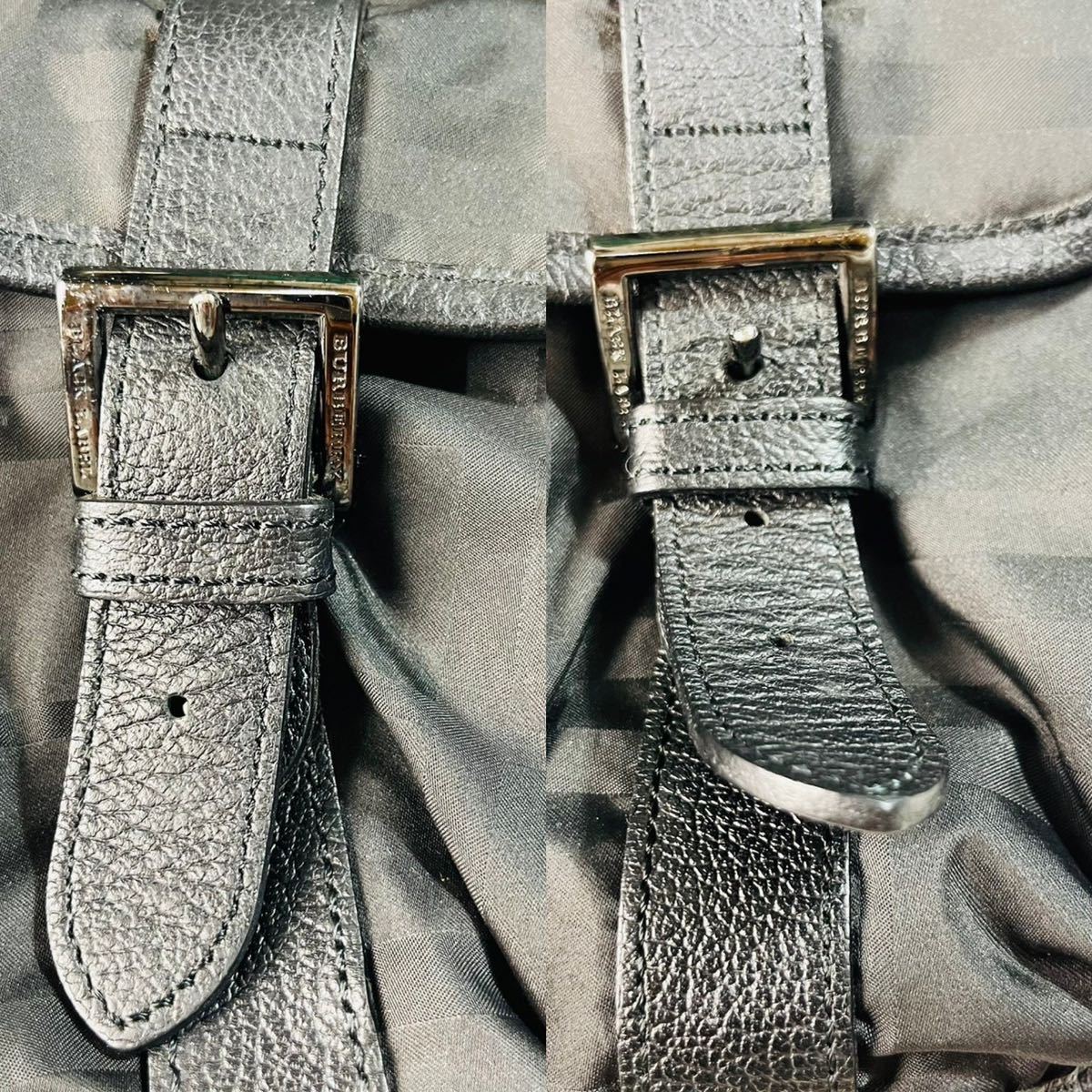 1円~ 美品 バーバリーブラックレーベル BURBERRY BLACK LABEL ウエスト 