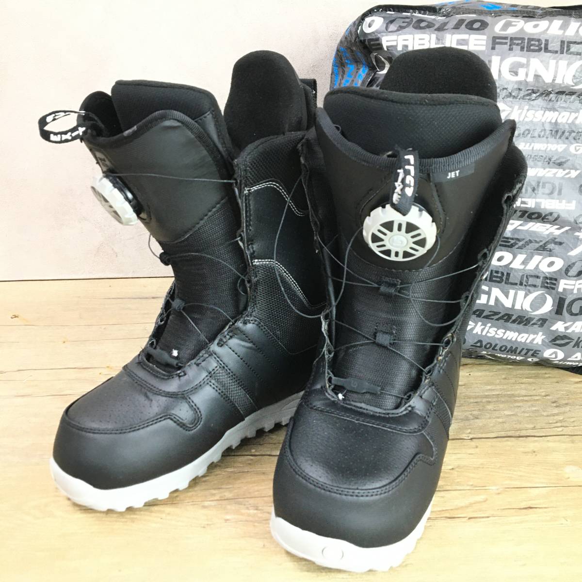 BURTON バートン スノーボードブーツ JET PHANTOM 27.5cm 黒 ブラック