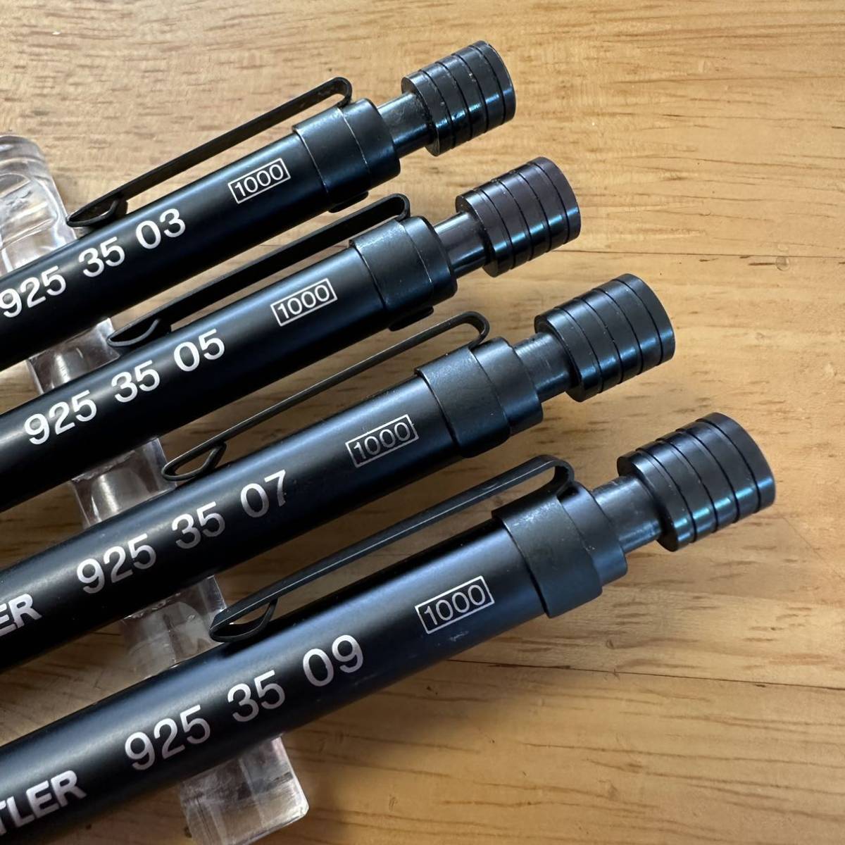 廃盤 STAEDTLER ステッドラー 925 35 シャーペン 0.3 0.5 0.7 0.9mm 4