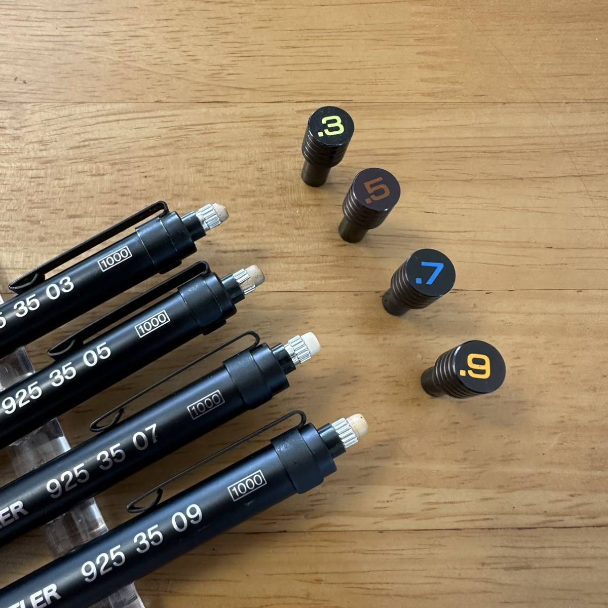 廃盤 STAEDTLER ステッドラー 925 35 シャーペン 0.3 0.5 0.7 0.9mm 4