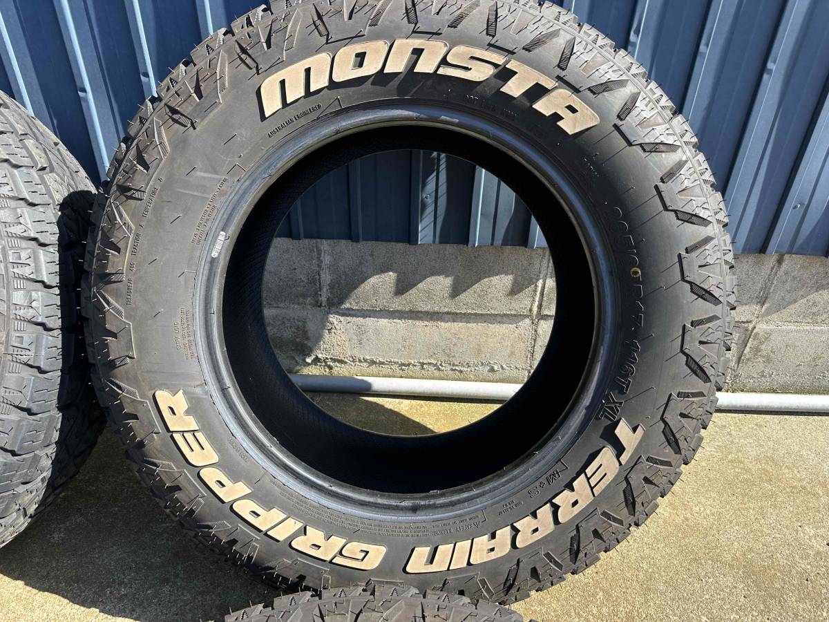 2020年製造 走行少 265/65R17 116T MONSTA TERRAIN GRIPPER 4本セット 