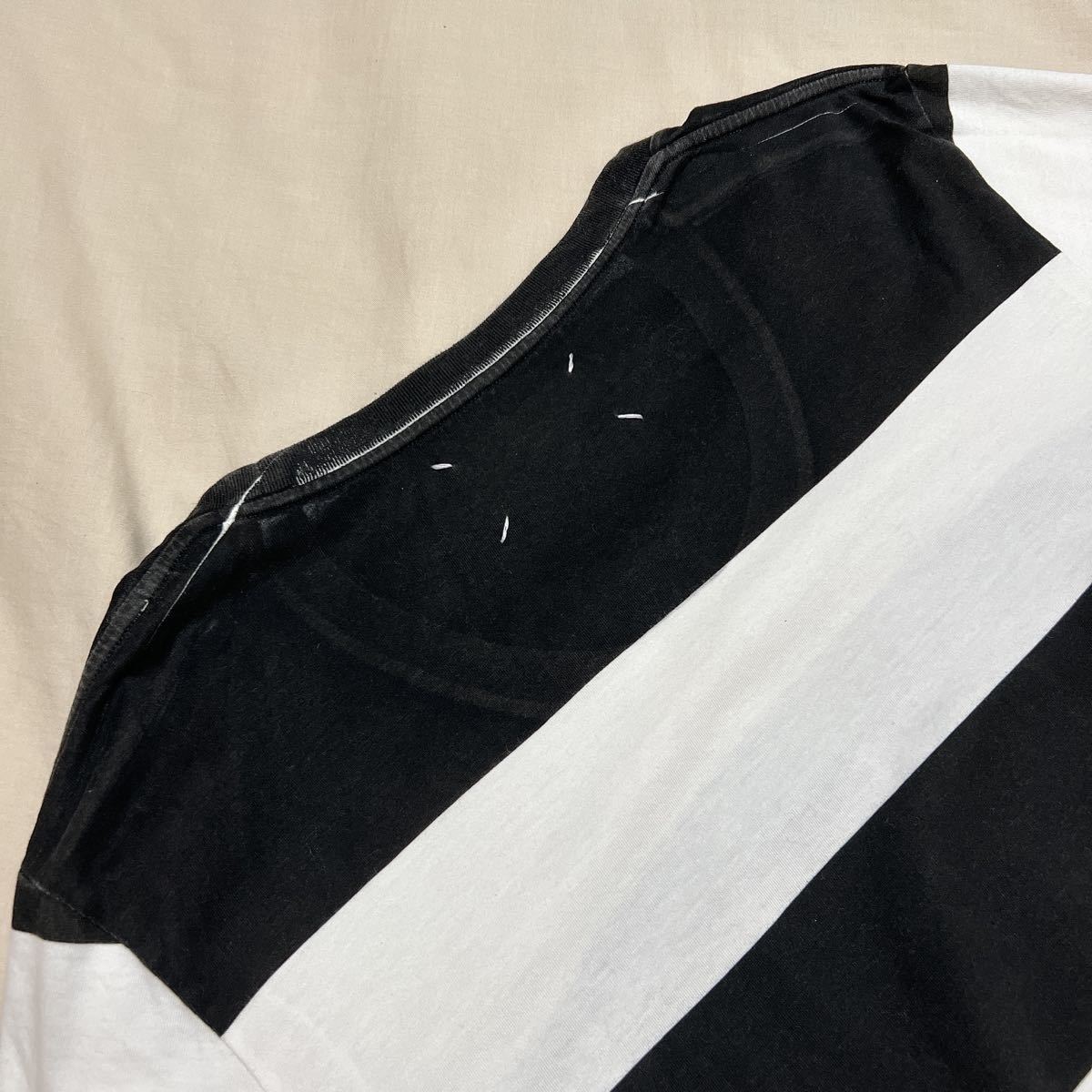 希少 名作 ここのえ タグ MAISON MARTIN MARGIELA 10 手刷り ワイド 