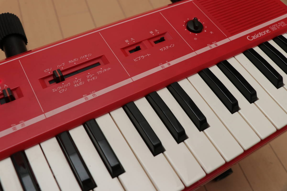 CASIO CASIOTONE MT-12 カシオトーン 美品 動作確認済み ファミコン的