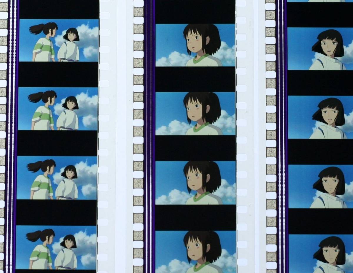 ☆1円～・6コマ/美品セット☆千と千尋の神隠し Spirited Away☆35mm 