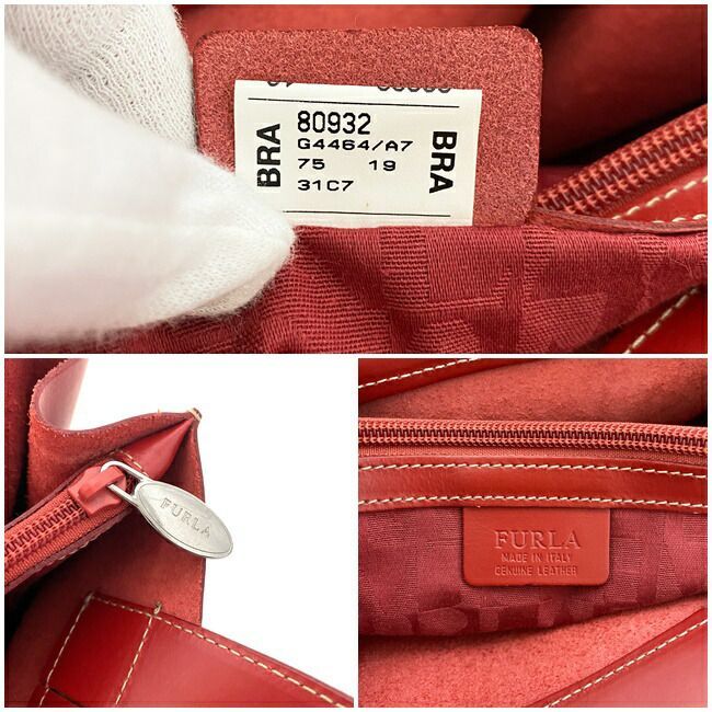 未使用☆FURLAフルラ 2wayショルダーバッグ カメラバッグ 保存袋付 