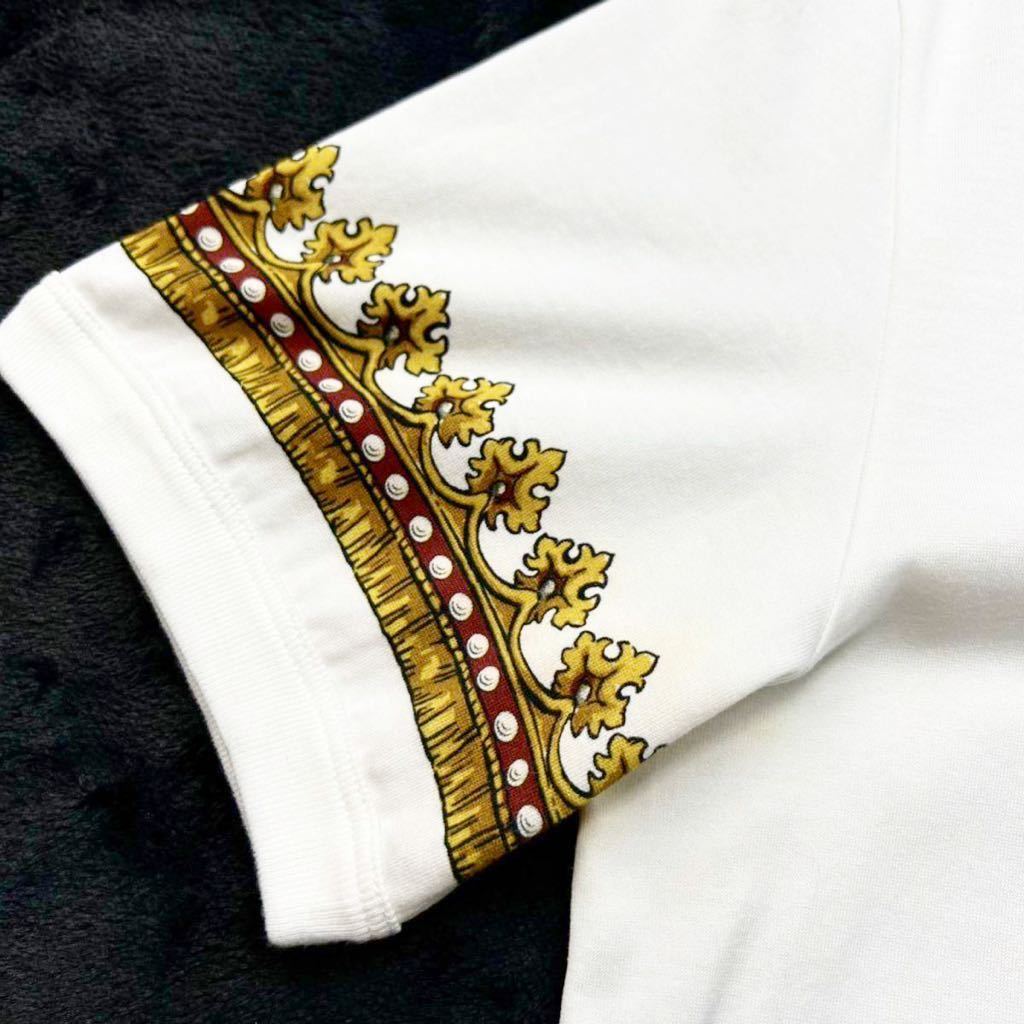 DOLCE&GABBANA クラウン ロゴ 王冠 刺繍 カシミア リブライン 【公式通販】