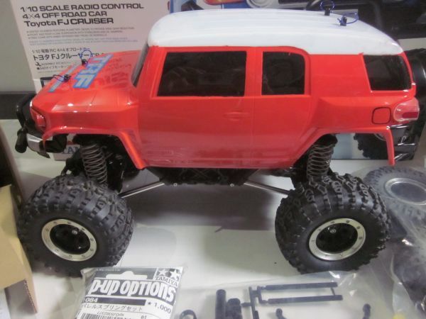 hg【160】TAMIYA☆トヨタFJクルーザー(CR－01シャーシ)＆ファイン