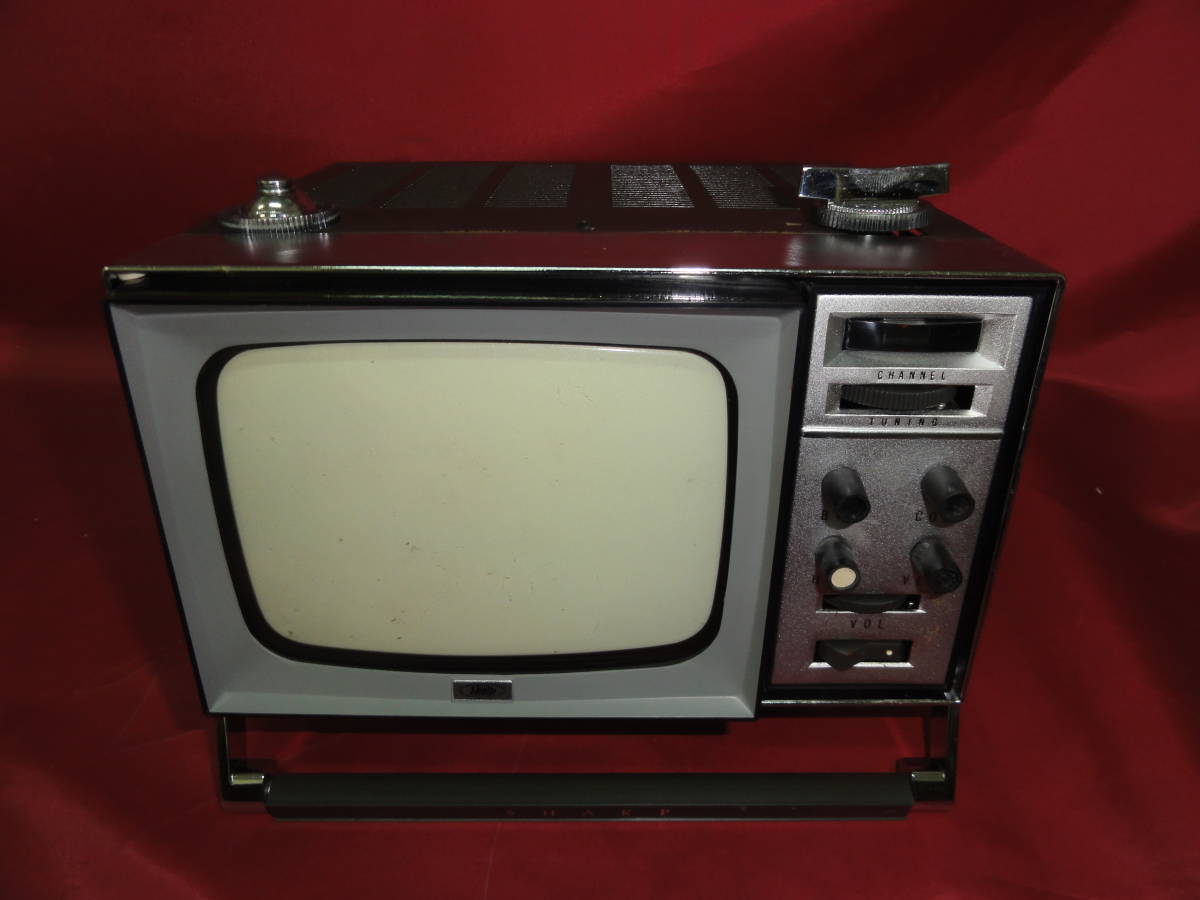 未使用品 昭和レトロ シャープ6型テレビ TRP-601(テレビ)｜売買された 