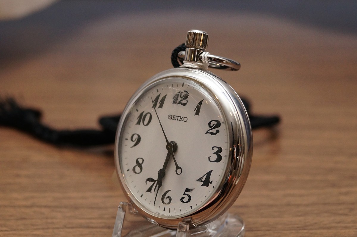 SEIKO セイコー 懐中時計 鉄道時計 電車でGO！ 稼働20周年 222個限定