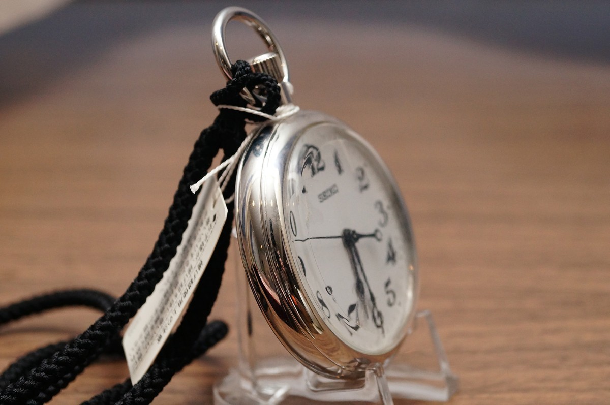 SEIKO セイコー 懐中時計 鉄道時計 電車でGO！ 稼働20周年 222個限定 7C21-