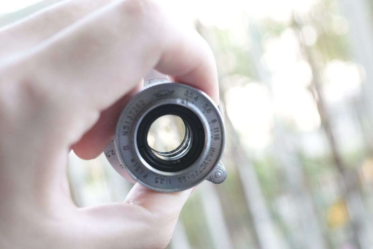 分解清掃済 沈胴型レンズ INDUSTAR-22 50mm f3.5 KMZ 3 分解清掃済