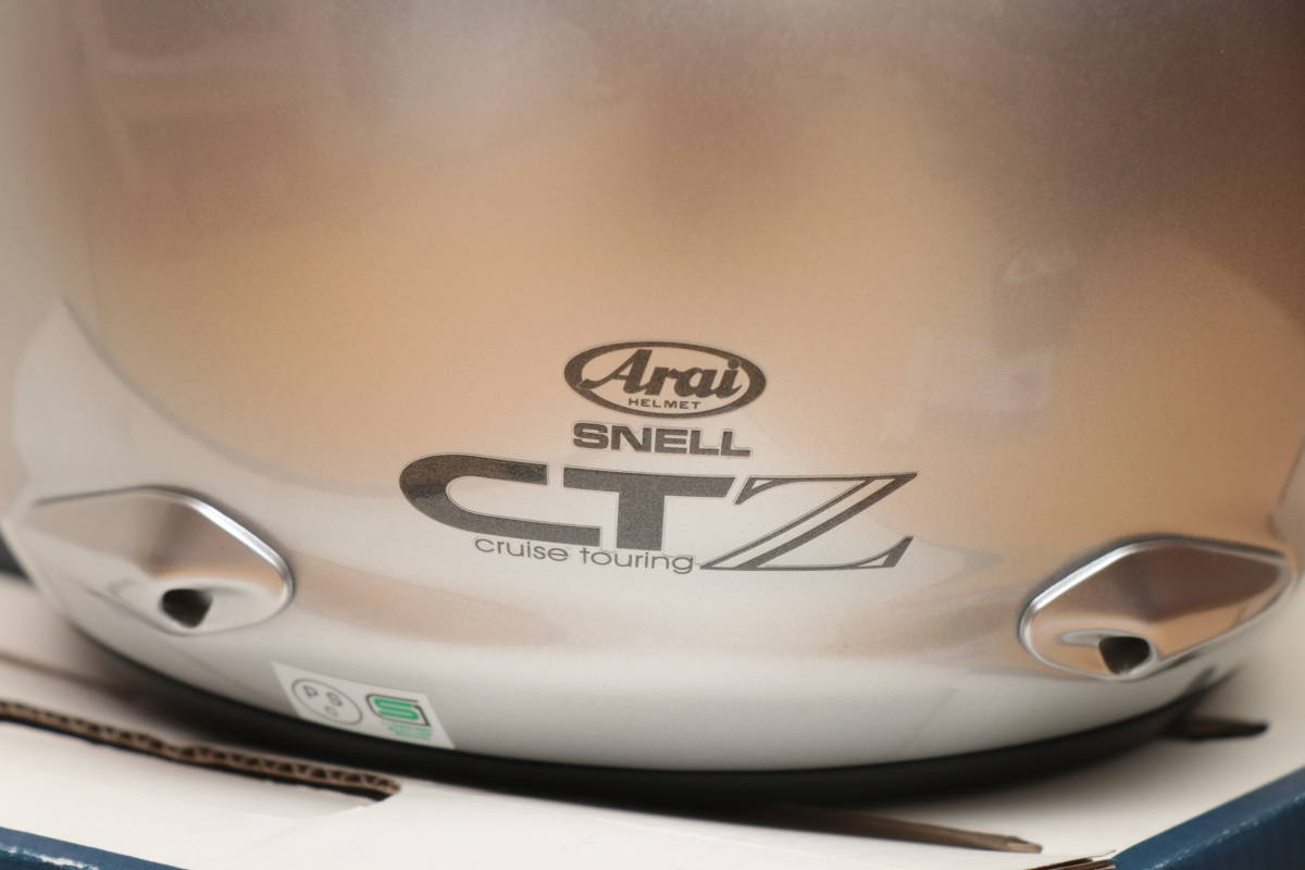 Arai CT-Z ジェットヘルメット アルミナシルバー size L(59-60) 美品